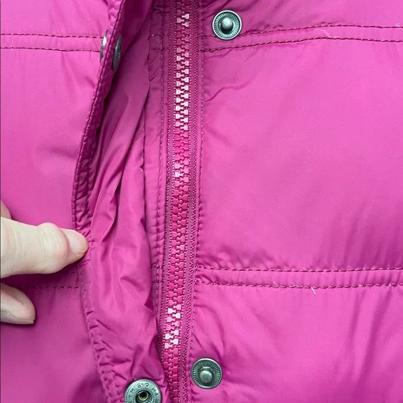 Lands’ End Women’s Lined Down Puffer Coat Large - Picture 8 of 13